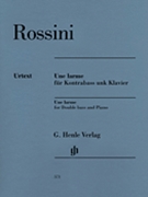 Une Larme by Rossini Gioachino for String Bass