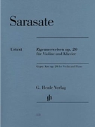 Gypsy Airs Op. 20 by Sarasate Pablo de for