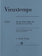 Viola Sonata in B-Flat Major Op. 36 by Vieuxtemps Henri for Vla Solo