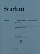 Selected Piano Sonatas Volume 4 by Scarlatti for Piano