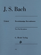 Two Part Inventions by Bach Johann Sebastian - Scheideler Ulrich - for Piano