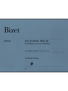 Jeux D'enfants by Bizet Georges for 1 Piano 4 Hands