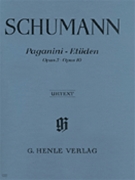 Paganini Etudes Opus 3 & Opus 10 by Schumann for Piano