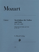 String Duos by Mozart Wolfgang Amadeus for Str Duet