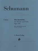 Fairy Tale Pictures Opus 113 by Schumann for Viola and Piano