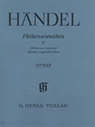 Flute Sonatas Volume 2 by Handel George Frideric for Flute and Piano