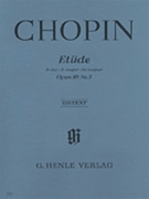 Etude Opus 10 # 3 E Major by Chopin Frederic - Keler - for Piano