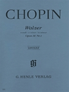 Waltz Opus 34 #2 by Chopin Frederic for Piano