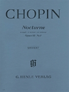 Nocturne Opus 48 #1 by Chopin Frederic for Piano