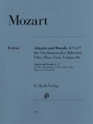 Quintet K 617 by Mozart Wolfgang Amadeus for Instrument Quartet
