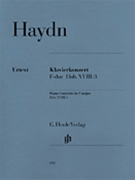 Concerto In F Major Hob XVIII:3 by Haydn for 2 Piano 4 Hands
