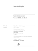Concerto for Piano (Harpsichord) and Orchestra G Major Hob.XVIII:4 by Haydn Joseph for