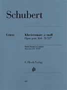Sonata Opus Post 164 D 537 A Minor by Schubert for Piano