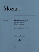 Concerto #2 In E-flat Major Kv 417 by Mozart Wolfgang Amadeus for French Horn and Piano