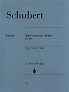 Sonata In A Major D959 by Schubert for Piano