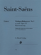 Concerto #1 In A Minor Opus 33 by Saint-Saens Camille for Cello Solo