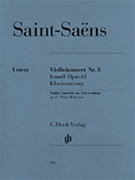 Concerto #3 In B Minor Opus 61 by Saint-Saens Camille for Violin and Piano