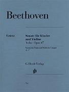 Sonata In A Major Opus 47 (kreutzer) by Beethoven Ludwig van - Rostal Max - for Violin and Piano