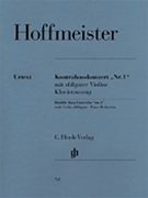 Concerto #1 by Hoffmeister Franz Anton for String Bass and Piano