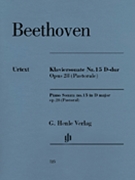 Sonata Opus 28 In D (Pastoral) by Beethoven Ludwig van for Piano