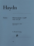 Sonata XVI:20 E Minor by Haydn - Theopold Hans-Martin - for Piano