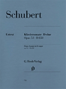 Sonata Opus 53 D Major D850 by Schubert for Piano