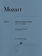 Sonata K311 (284c) D Major by Mozart Wolfgang Amadeus for Piano