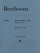Sonata Opus 31 #1 G Major by Beethoven Ludwig van for Piano