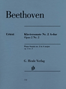 Piano Sonata Op. 2 No. 2 by Beethoven Ludwig van for Piano