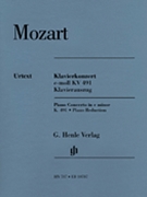 Concerto in C minor K 491 by Mozart Wolfgang Amadeus - Schiff - for 2 Piano 4 Hands