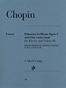 Polonaise Brillante & Duo Concertant by Chopin Frederic - Heinemann Ernst-gun - for Cello and Piano