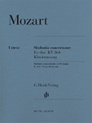 Sinfonia Concertante Eb Major K.364 by Mozart Wolfgang Amadeus for