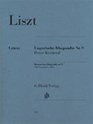 Hungarian Rhapsody #9 by Liszt Franz for Piano