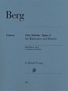 Four Pieces Op. 5 by Berg Alban for