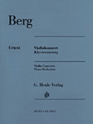 Violin Concerto by Berg Alban for Violin and Piano (Urtext)