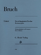 String Quintet In E-flat Major by Bruch Max - kube Michae - for Str Quintet (Urtext (kube Michae)