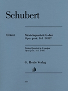 String Quartet In G Major Opus Post 161 by Schubert Franz - Voss Egon - for Str Quartet