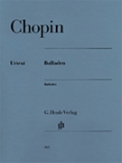 Ballades by Chopin Frederic for Piano