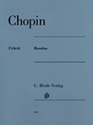Rondos by Chopin Frederic for Piano