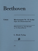 Sonata Opus 26 A-flat Major Funeral Mar by Beethoven Ludwig van - Gertsch and Perahia - for Piano