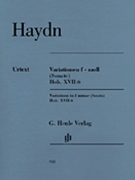 Variations In F Minor (Sonata) by Haydn for Piano