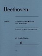 Variations For Piano & Violoncello by Beethoven Ludwig van - Dufner Jens - for Cello and Piano