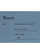Works For Piano 4-hands by Mozart Wolfgang Amadeus for 1 Piano 4 Hands