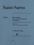 Swan From Carnival Of The Animals by Saint-Saens Camille - Buchstein Frank - for Cello and Piano