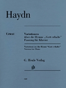 Variations On Gott Herhalte by Haydn - Gerlach/Schornsheim - for Piano