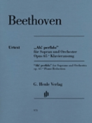 Ah Perfido by Beethoven Ludwig van for Vocal and Piano