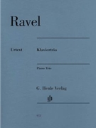 Piano Trio by Ravel Maurice - Jost Peter - for Piano Trio