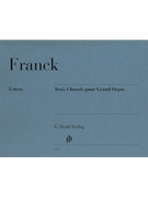 3 Chorals pour Grand Orgue by Franck Cesar - Winkhofer Friedeman - for Organ