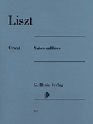 Valses Oubliees by Liszt Franz for Piano