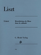 Benediction De Dieu Dans La Solitude by Liszt Franz for Piano
